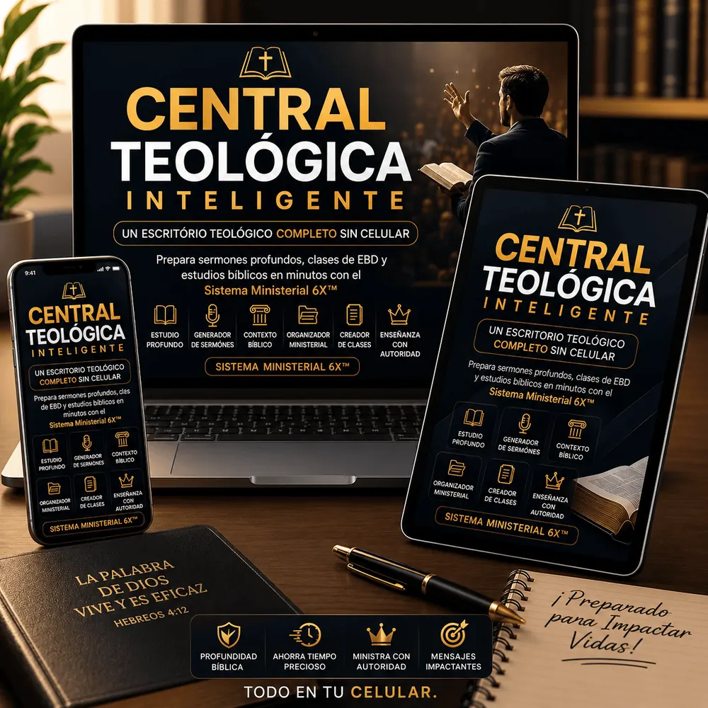 Central Teológica Inteligente en celular, tablet y computadora